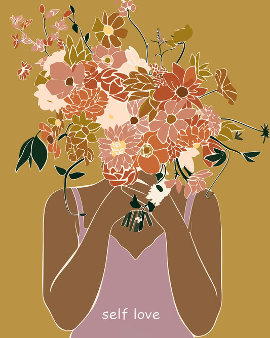 Self-Love Paint-By-Number Kit