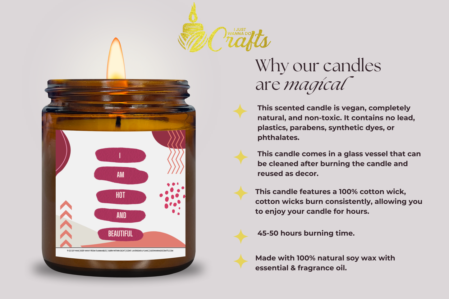 Hot and Beautiful (Menopause) Candle