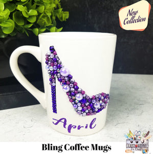 NEW PRODUCT ALERT - BLING HIGH HEEL COFFEE MUG