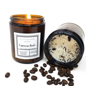 coffee-scented-soy-wax-candles-with-coffee -grounds