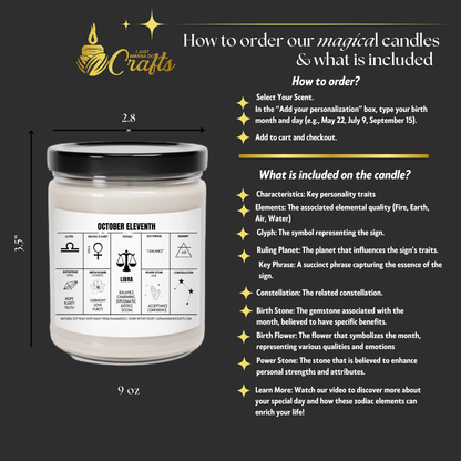 Personalized Birthday Candle