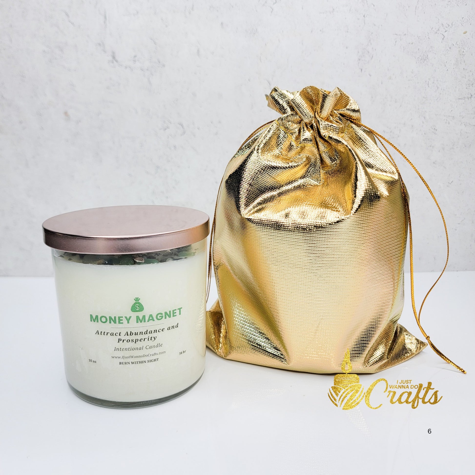Money-Magnet-soy-wax-candle-gold-bag