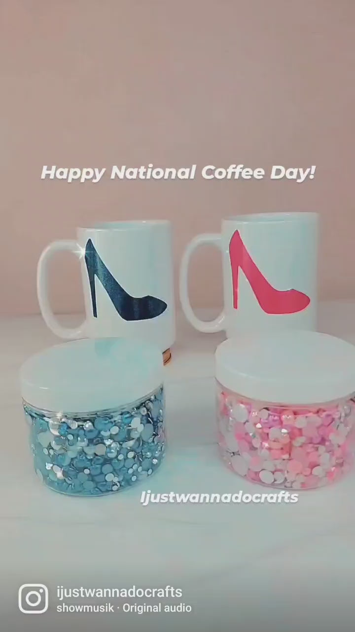 Customized - Bling-High-Heel-Coffee-Tea-Mug