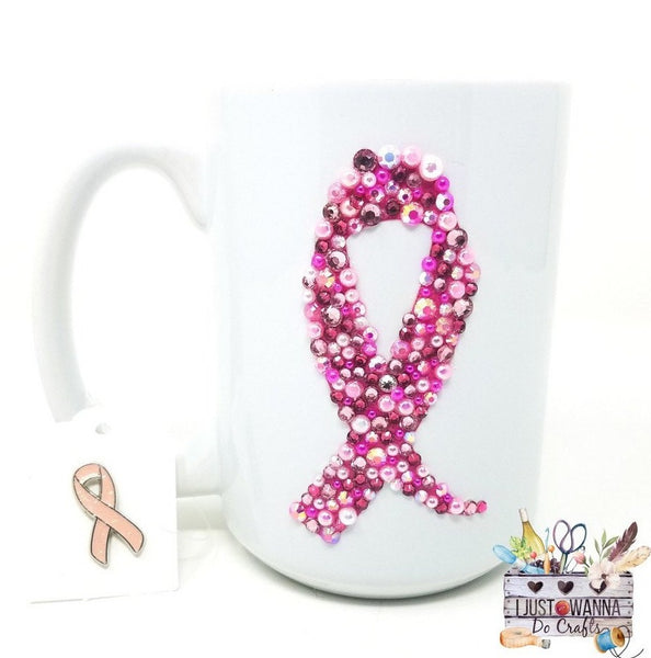 Bling-Breast-Cancer-Coffee-Mug