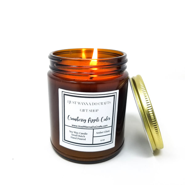 Cranberry-Apple-Cider-Soy-Wax-Candle