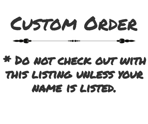 Custom Order