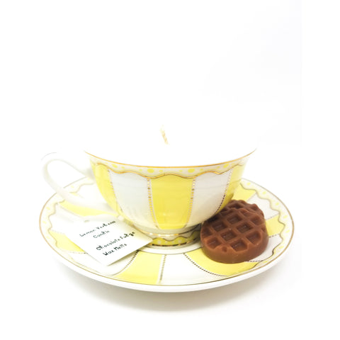 Lemon-tea-cup-candle-wax-melts