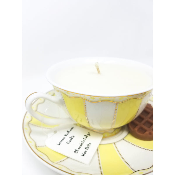 Lemon-tea-cup-candle-wax-melts