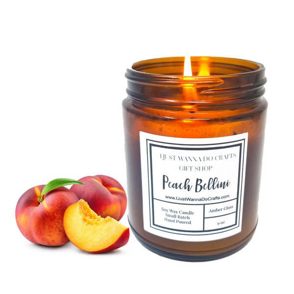 Peach-Bellini-Soy-Wax-Candle