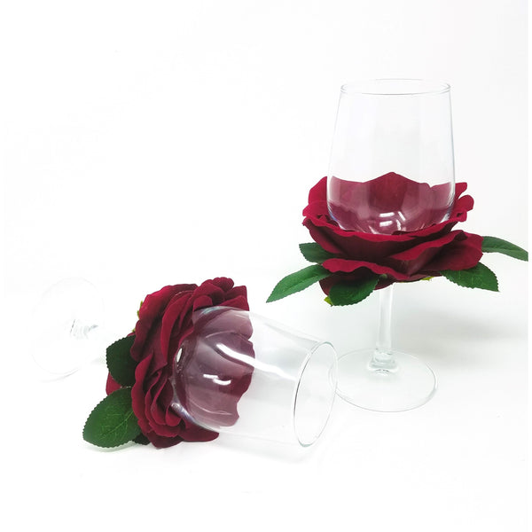 Rose-Petal-Wine-Glass-Set