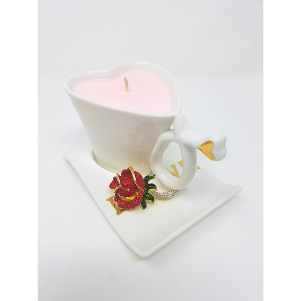 White-Heart-Shaped-Coffee-Cup-Candle-Red-Brooch